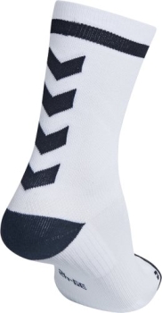 Hummel Elite Indoor Sportsocken Low - Weiß/Schwarz
